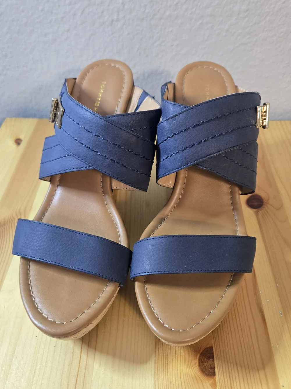 Tommy Hilfiger Mili 2 Cork Wedge Sandals